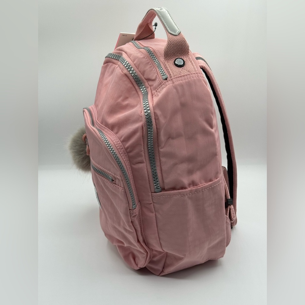 Kipling Seoul Small Tablet Backpack Bridal Rose - Picture 13 of 17